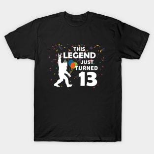 This legend just turned 13 a great birthday gift idea T-Shirt